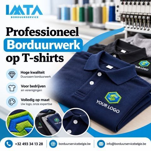 Brussels, Clothing & Accessories, Professioneel Borduurwerk Op T-shirts!