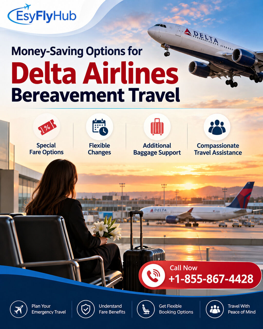 New York, Travel, Money-Saving Options For Delta Airlines Bereavement Travel