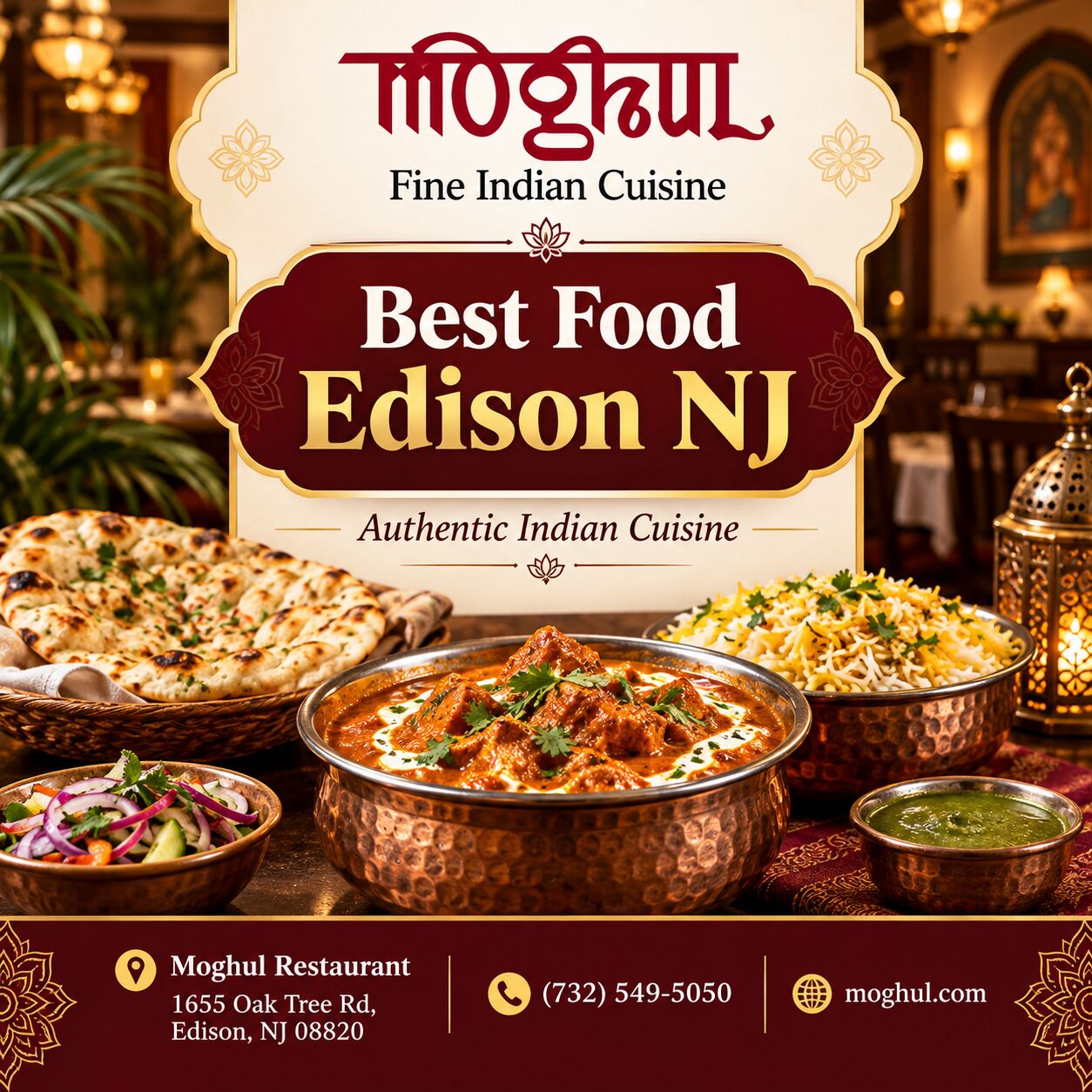 New York, Restaurants, Moghul Restaurant &ndash; Indian Dining In Edison, NJ