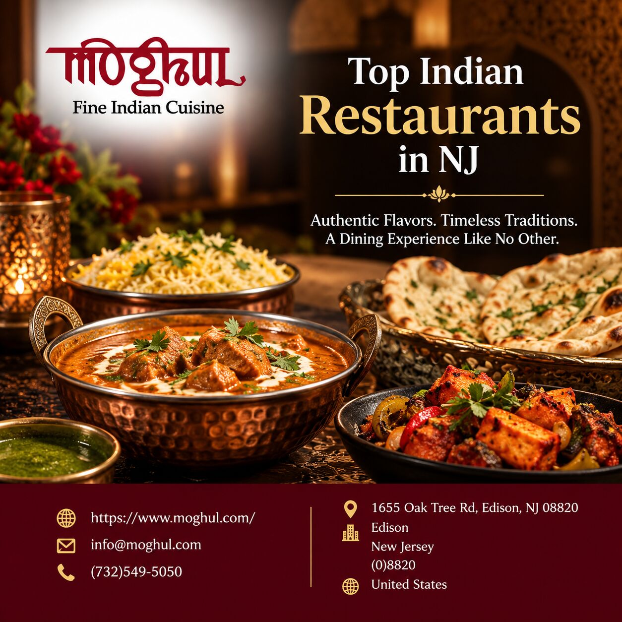 New York, Restaurants, Moghul Restaurant &ndash; Indian Dining In Edison, NJ