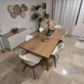 SAR 2100,  IKEA MÖCKELBY Dining Table + IKEA Sideboard &ndash; Excellent Condition