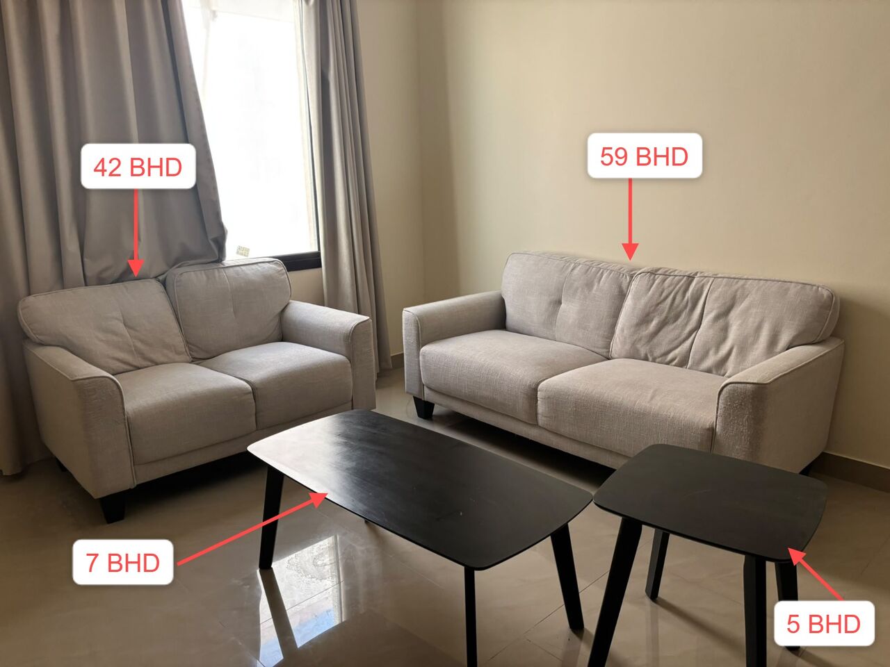Hamala, Furniture, BHD 1,  Selling 2nd Hand Furnitures