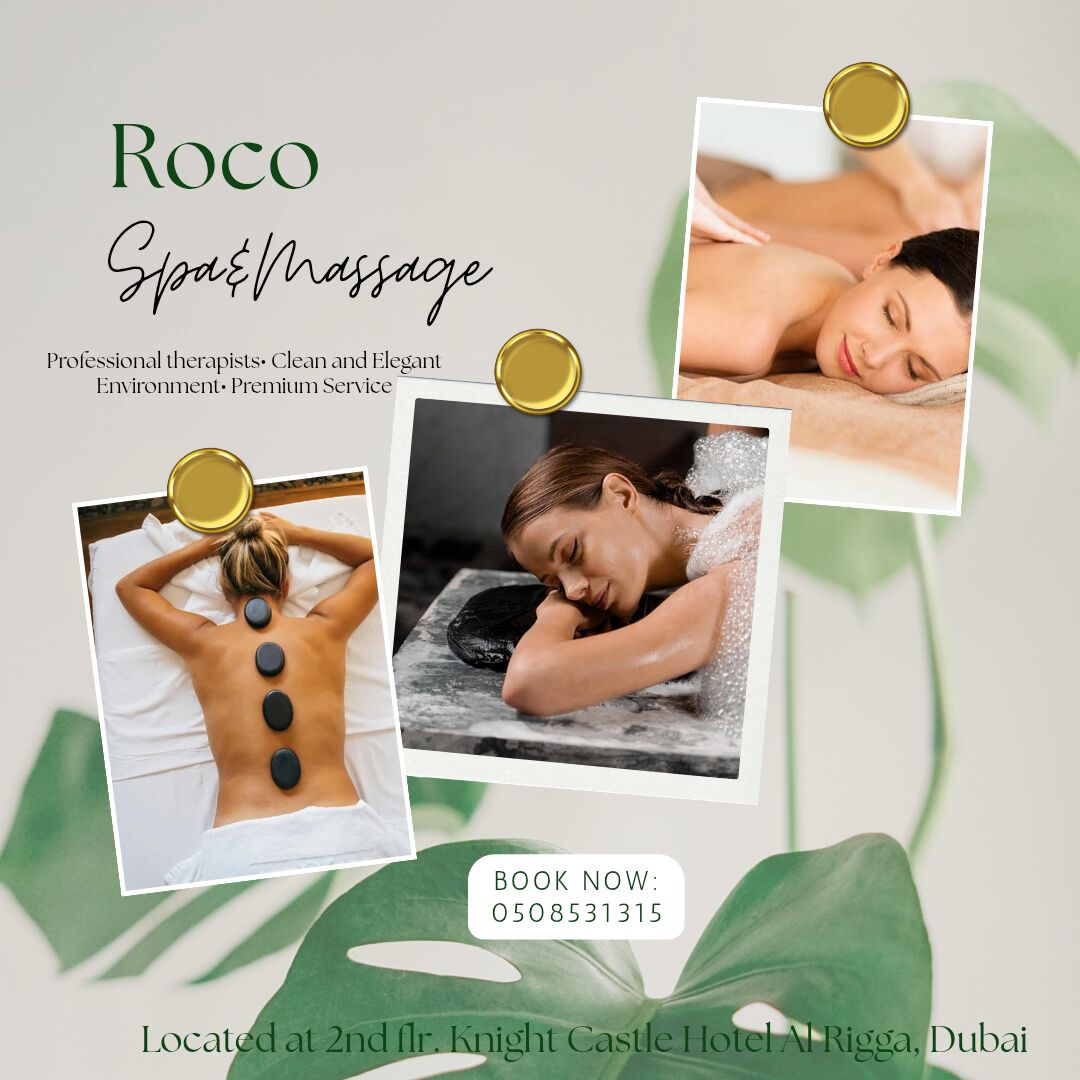 Al Rigga, Health, Premium Care, Perfect Relaxation At Roco Spa&Massage
