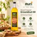 INR 400,  Auri Wood Pressed Groundnut Oil - Pure Goodness For Everyday Cooking