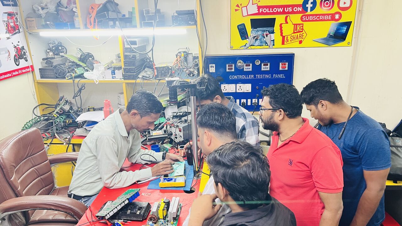 New Delhi, Lessons Offered, E-Vehicle Repairing Centre In Delhi | Multitech Institute