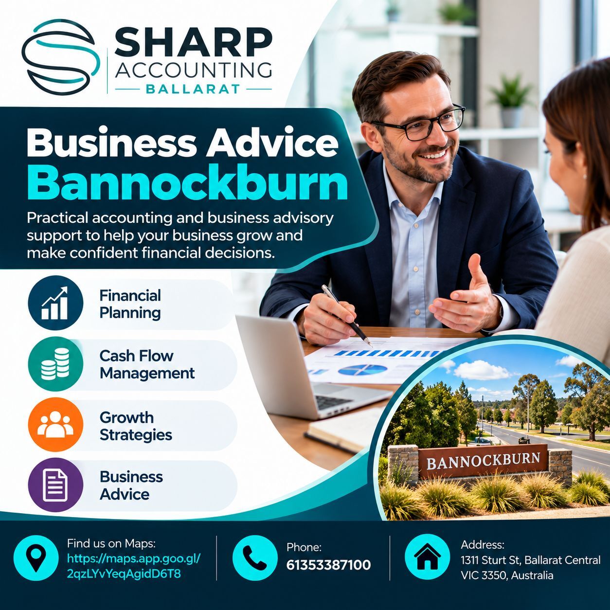 Sydney, Accounting, Business Advice Bannockburn