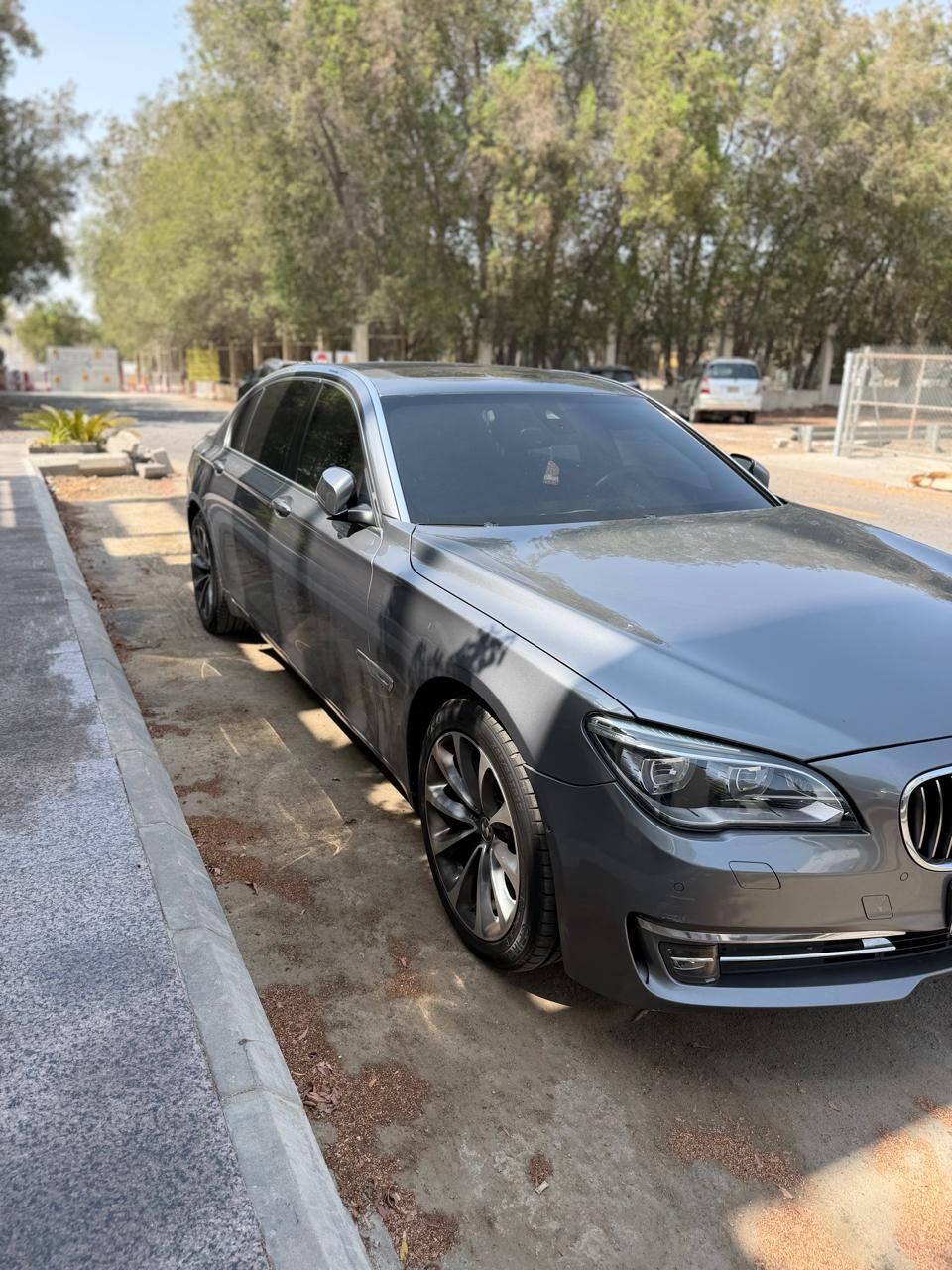 Riyadh, Vehicles, Cars & Trucks , SAR 60000,  Bmw 730 Li Full Option Naghi,  2015,  Automatic,  240000 KM,   BMW 730Li (Used)  Gray Color Naghi