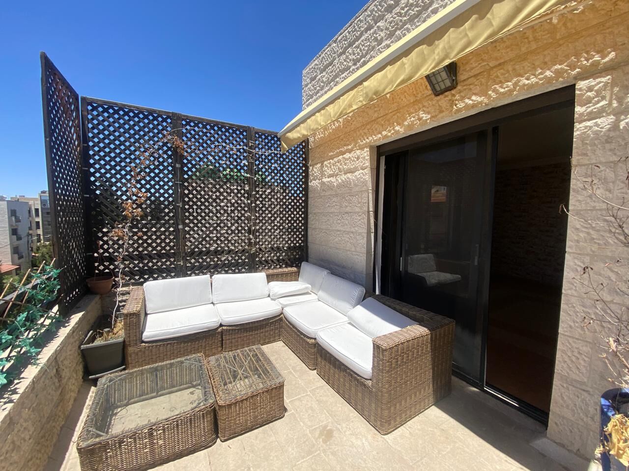Abdoun, Apartments, Flats, Houses & Villas, JOD 20000/year,  Furnished,  3 BR,  260 Sq. Meter,  Furnished Rooftop For Rent In Abdoun