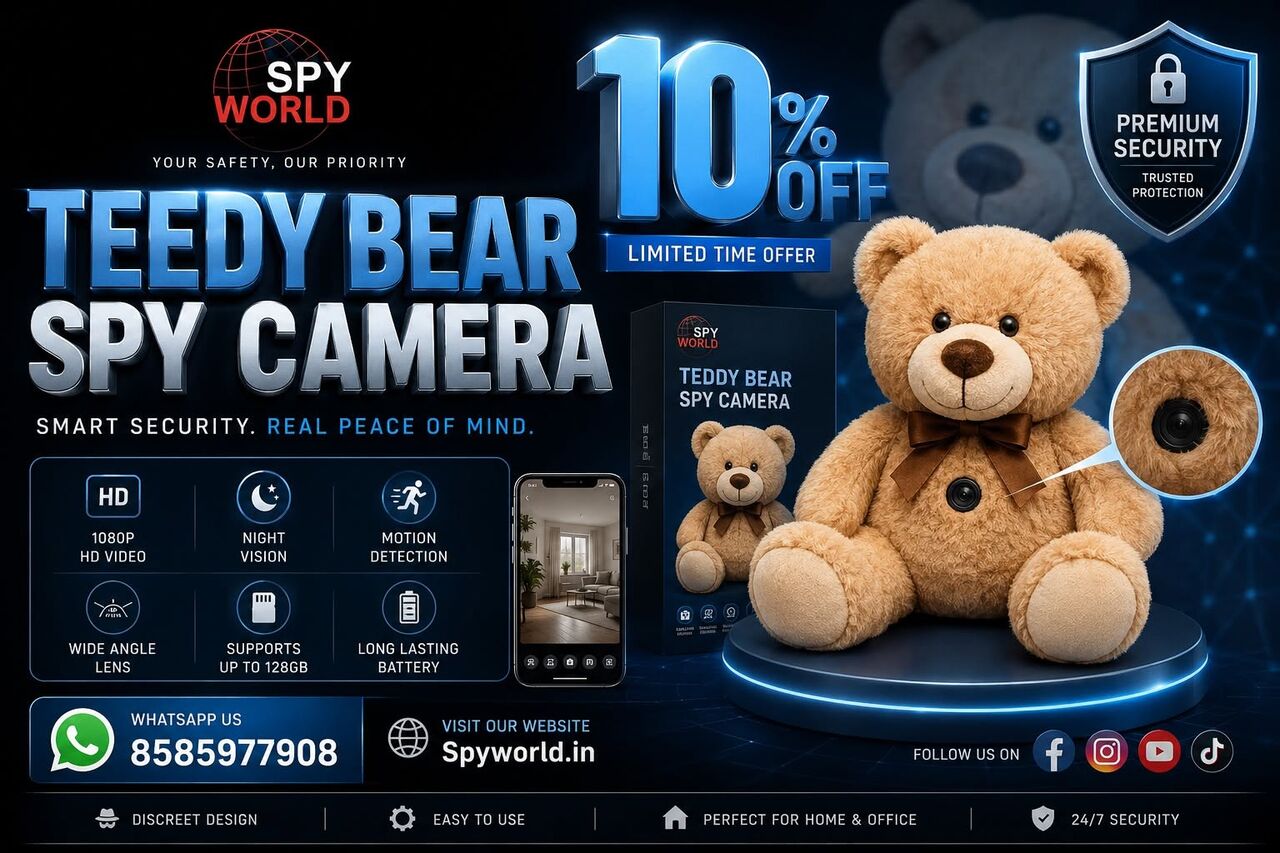 Kochi, Electronics, INR 11999,  Teddy Bear Nanny Camera In Kochi