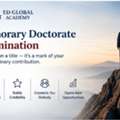 Professional Recognition And The Value Of An Honorary Doctorate