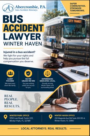 New York, Legal, Bus Accident Lawyer In Winter Haven - Abercrombie, P.A.