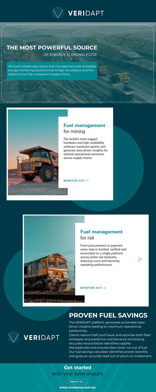 Sydney, Business, Real-Time Fuel Tracking And Control With Veridapt