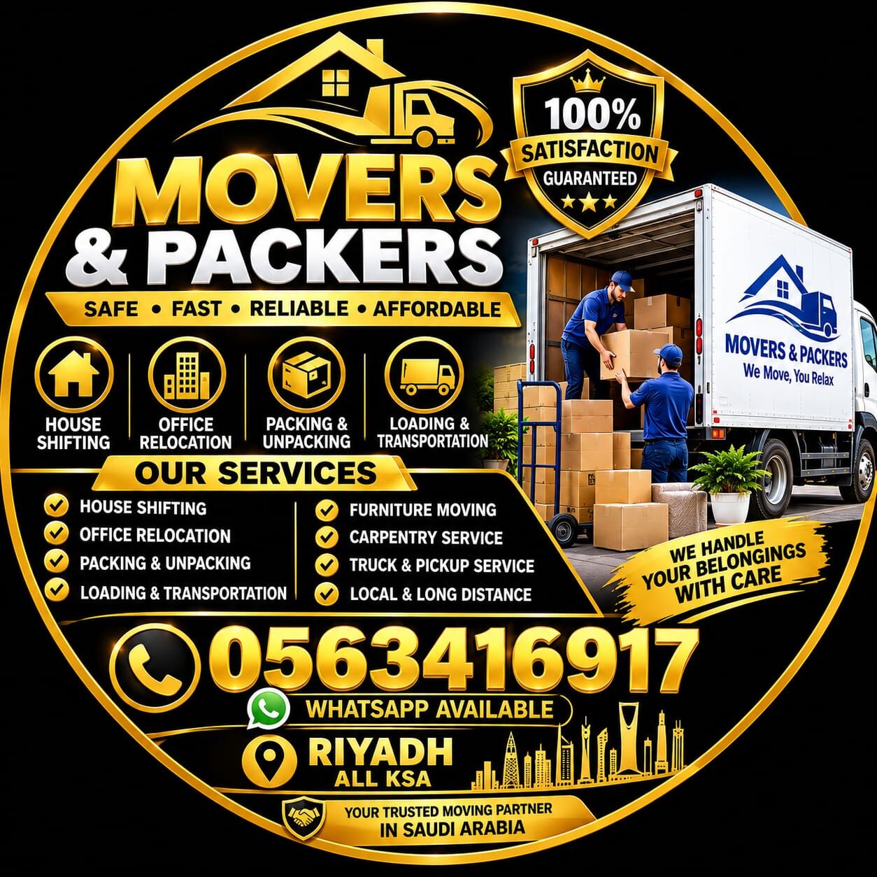 Riyadh, Cleaning, Professional Movers And Packers Cleaning Service With Best Price Service Total 0563416917