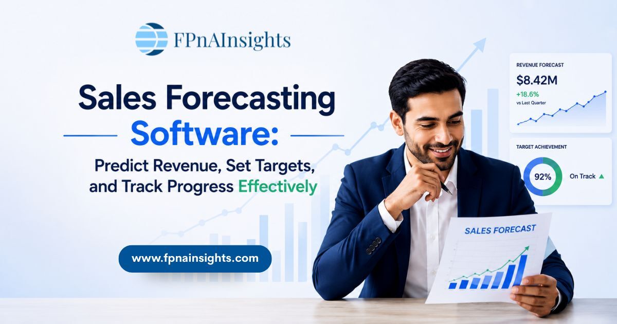 Dallas, Financial, Sales Forecasting Software: Predict Revenue, Set Targets, And Track Progress Effectively