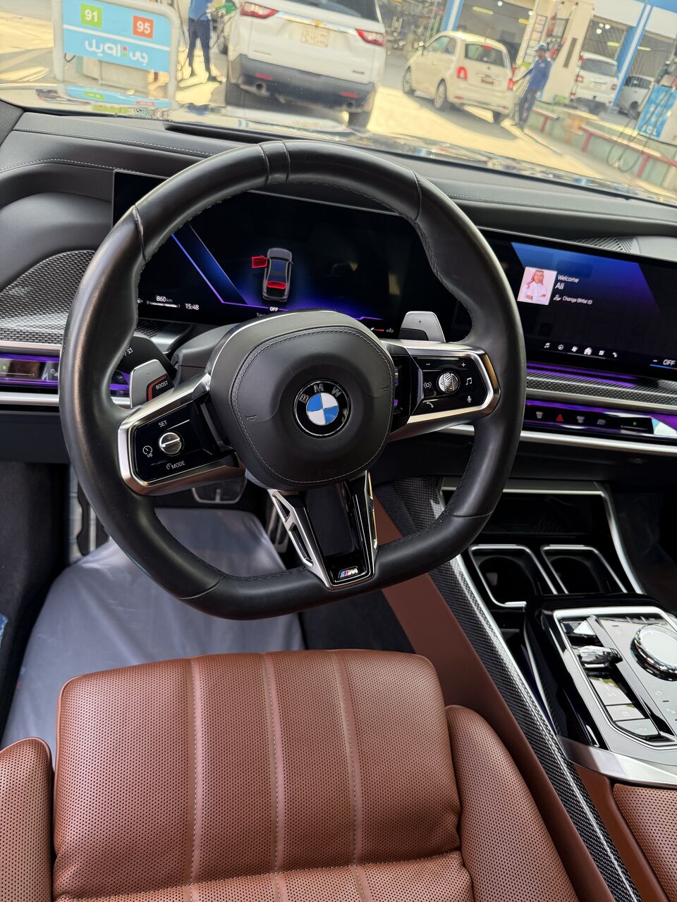 Riyadh, Vehicles, Cars & Trucks , SAR 365000,  Bmw 735,  2024,  Automatic,  27286 KM,  Excellent Condition, I V6 -