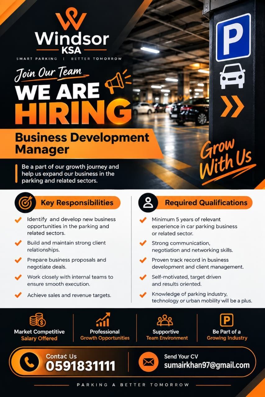 Riyadh, Jobs, Business Development Manager