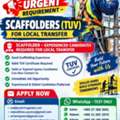 SCAFFOLDER &ndash;  REQUIRED FOR LOCAL TRANSFER