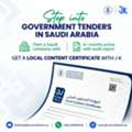 Government Tender & Local Content Certificate Support In Saudi Arabia