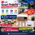 BHD 55,  LG Smart Projector Rechargeable Upto 100" Display Wireless Screen Connectivity & Bluetooth