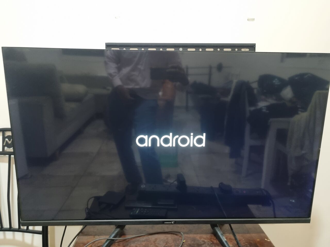 Al Thuqbah, Appliances, SAR 400,  Videocon 43" Full HD LED Android Smart TV For Sale- 1 Year Old