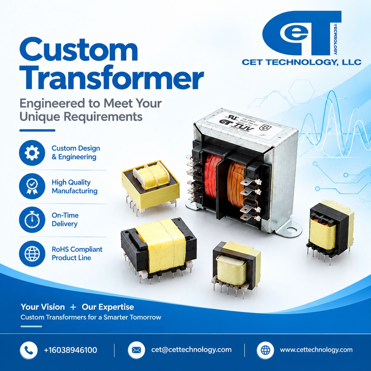 New York, Electronics, Custom Transformer Design For OEM Needs &ndash; Learn More Today