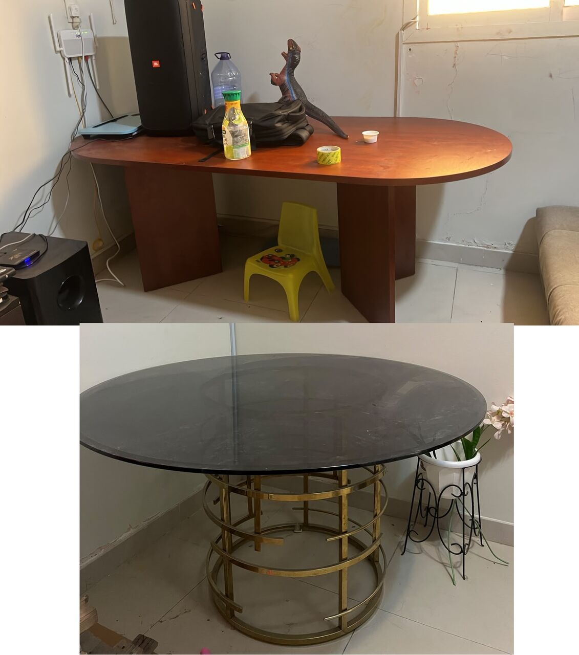 Khobar, Furniture, SAR 1500,  Selling Ashley Furnitures - Full Bed Set + 2 Sofa + Cupboards + 0547138455