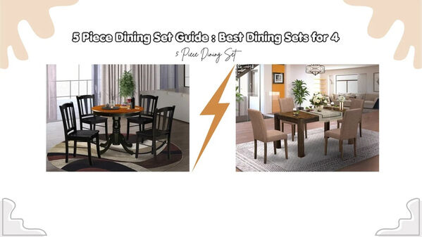 New York, Business, 5 Piece Dining Set Guide: Best Dining Sets For 4 &ndash; The Savings Net