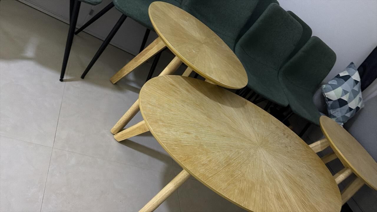 Al Muruj, Furniture, SAR 600,  Ccffee Table Set Of 3
