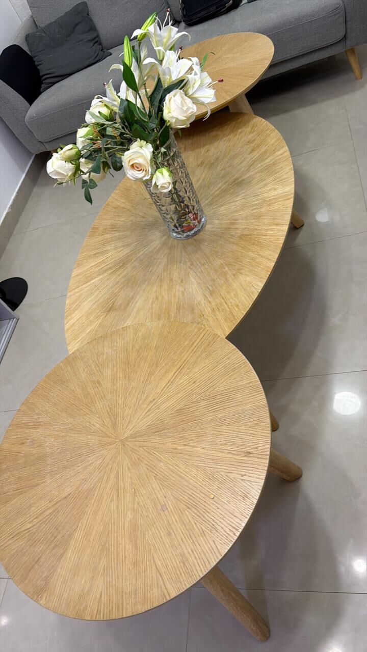 Al Muruj, Furniture, SAR 600,  Ccffee Table Set Of 3
