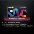 Axis Flipkart Credit Card - Enjoy Accelerated Cashback Across All Your Favourite Categorie