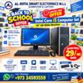 BHD 29,  Best Offer Intel Core I5 Computer With HP Wide Monitor 4GB RAM + 250GB HDD Windows 10 Pro