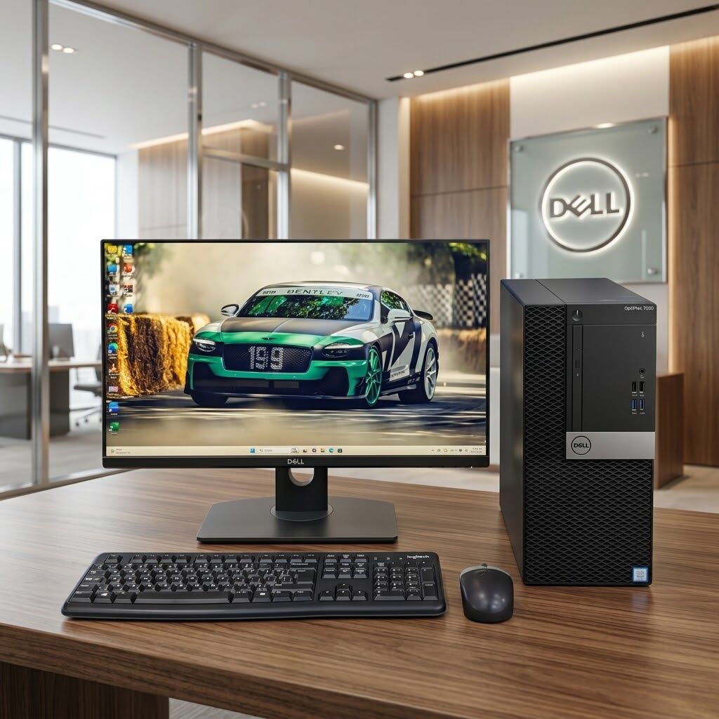 Manama, Tablet Computers, BHD 108,  Dell Core I7 7th Gen PC RAM 8GB SSD 256GB 24" FHD Borderless Monitor FREE WIFI Adapter