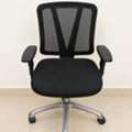 SAR 100,  Black Mesh Office Chair