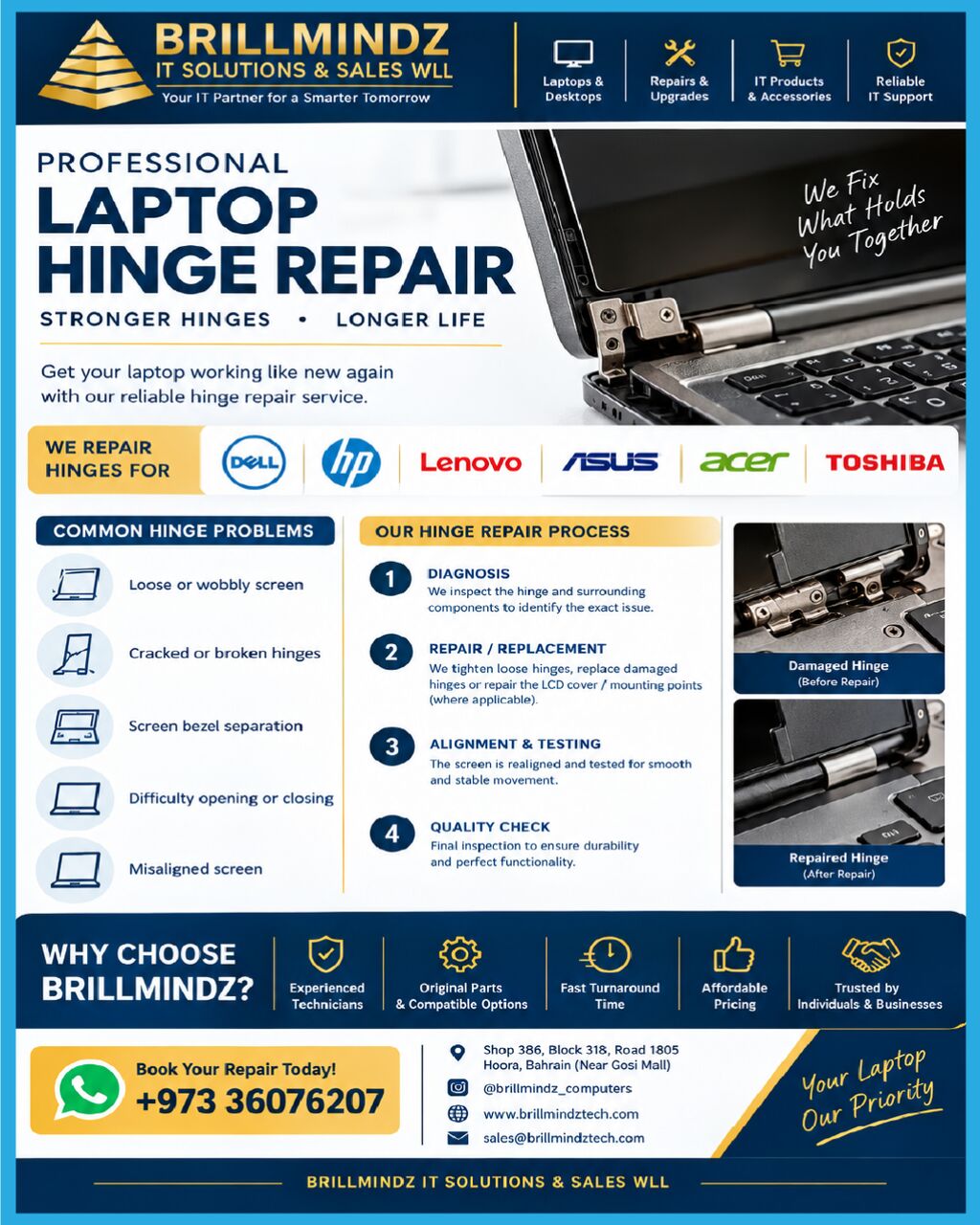 Hoora, Computer, Laptop ,Desktop Reparing Mac & PC
