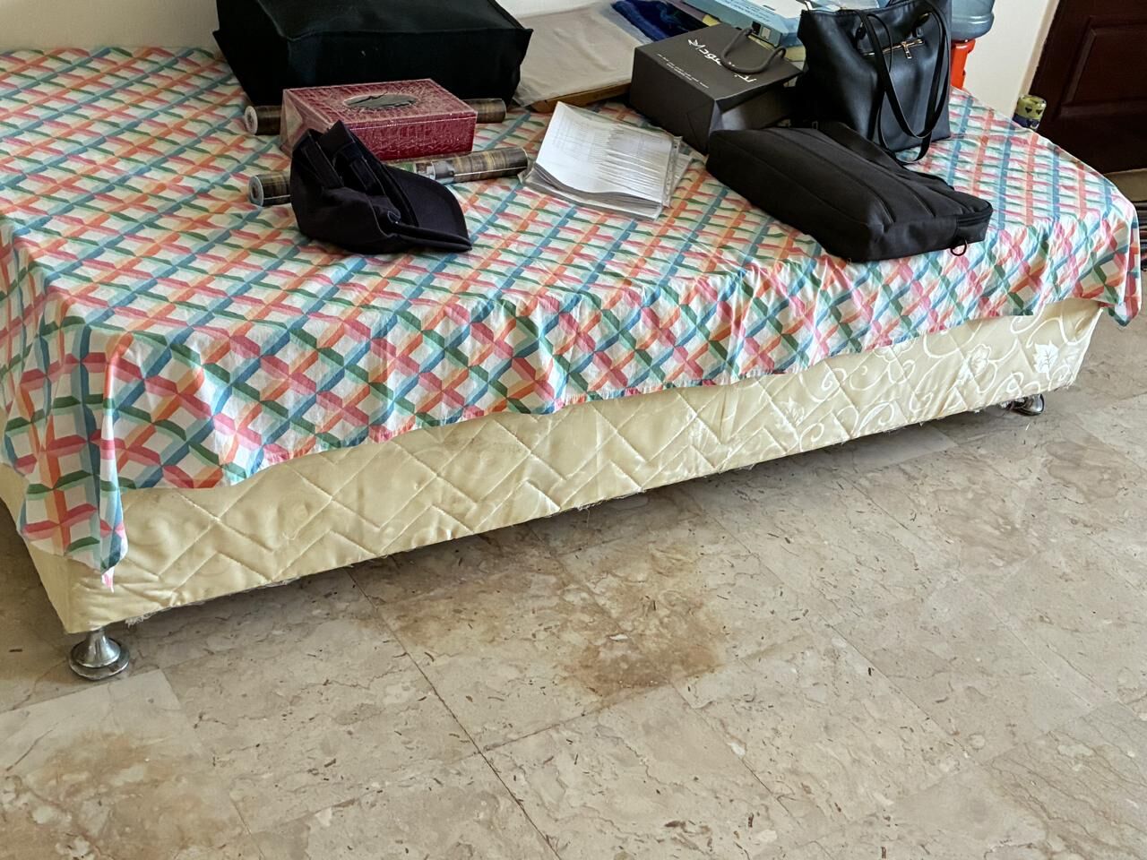 Jeddah, Furniture, SAR 100,  Single Bed + Mattress - 100