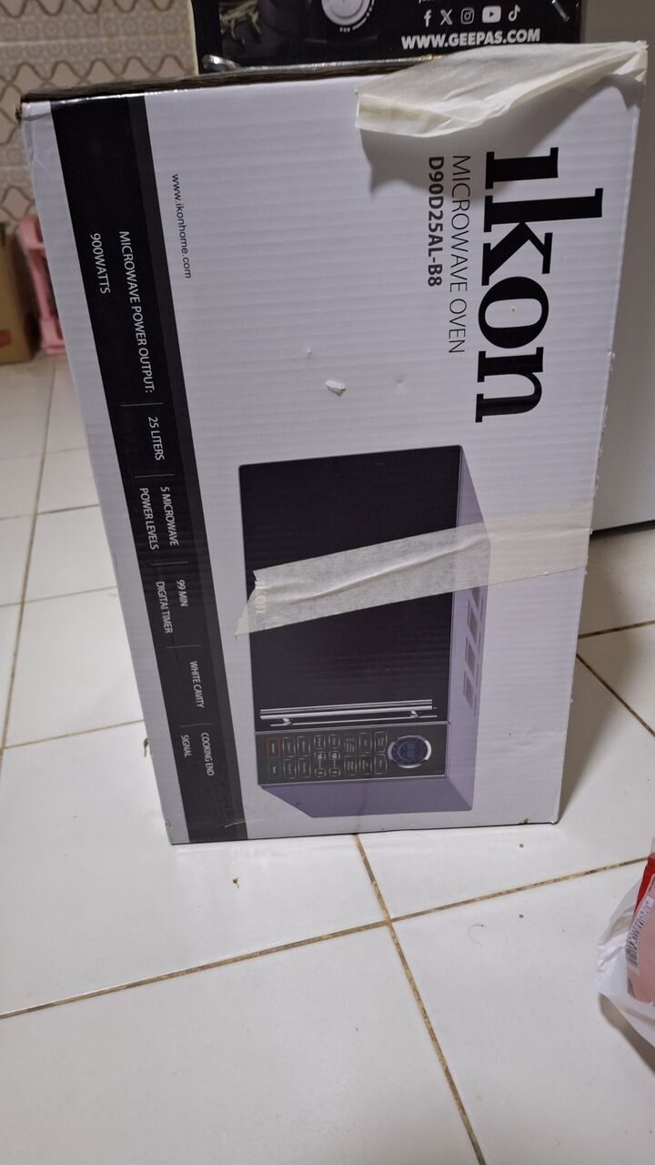 Al Aziziyah, Appliances, SAR 200,  Ikon Microwave Oven For Sale, Final Price 200SAR