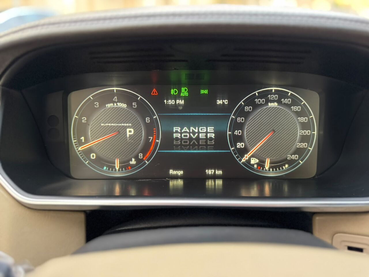 Jeddah, Vehicles, Cars & Trucks , SAR 80000,  Land Rover Range Rover,  2013,  Automatic,  203000 KM,  Range Rover Vogue SE Super Charge