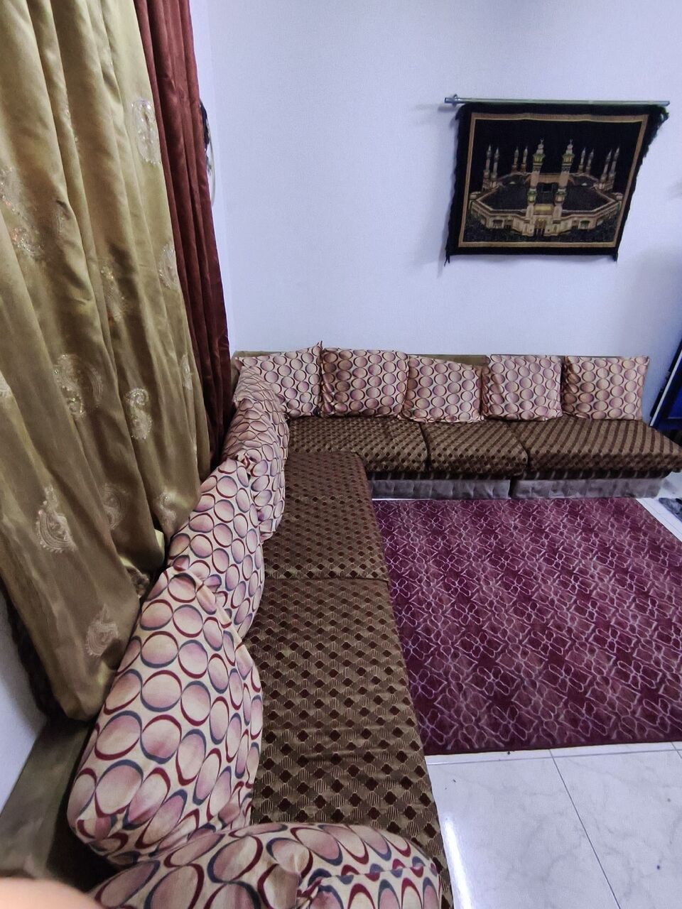 Al Jubail Al Balad, Furniture, SAR 200,  L Shape Sofa Set