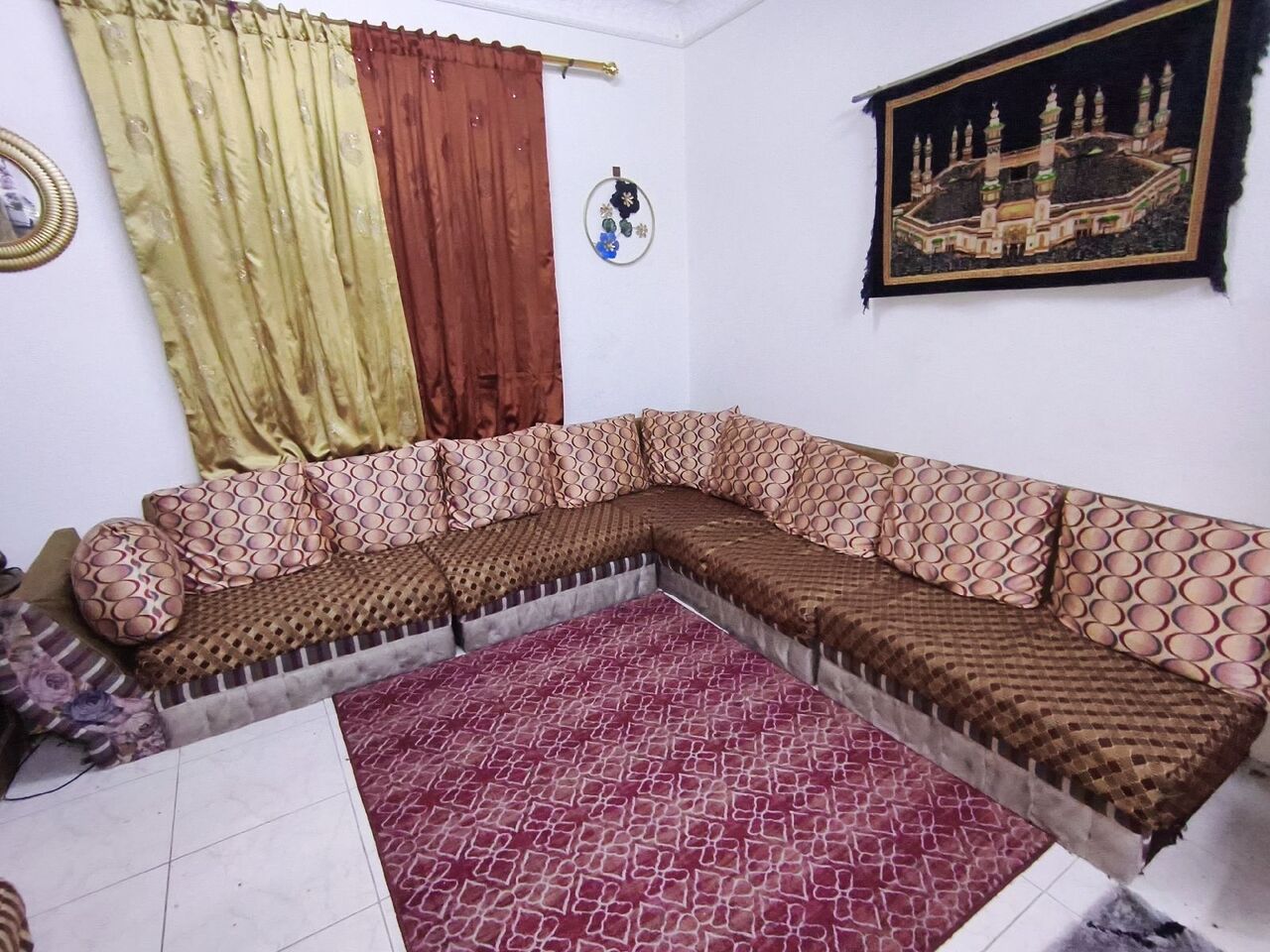 Al Jubail Al Balad, Furniture, SAR 200,  L Shape Sofa Set