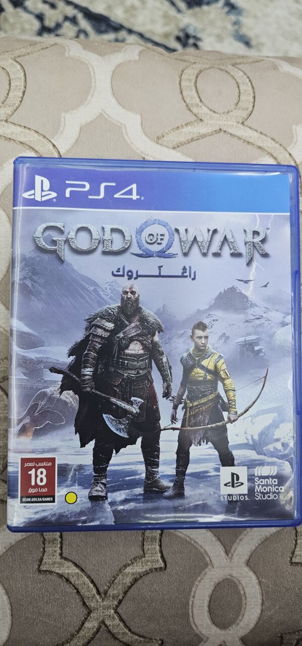 Al Rawdah, Video Games, SAR 90,  PS4 God Of War Ragnarok CD Used Only 5 Days
