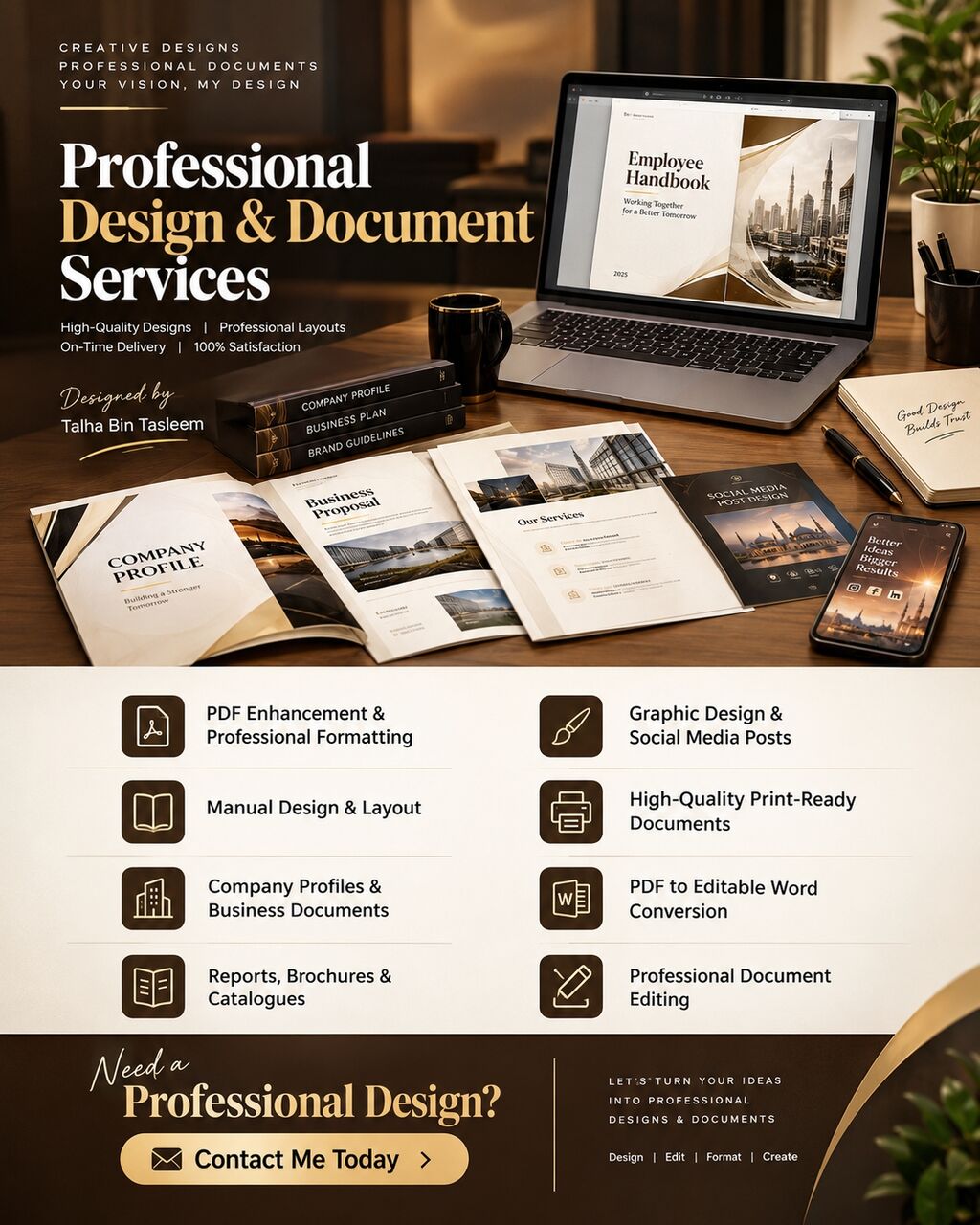 Riyadh, Business, Professional Graphic Design & Document Services | PDF | Manuals | Company Profiles