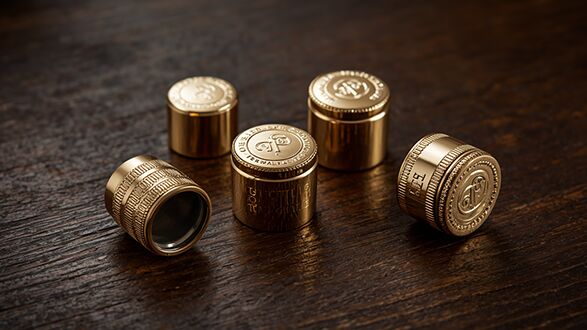 Paris, Wholesale Products, Custom Chrome Perfume Caps Collection