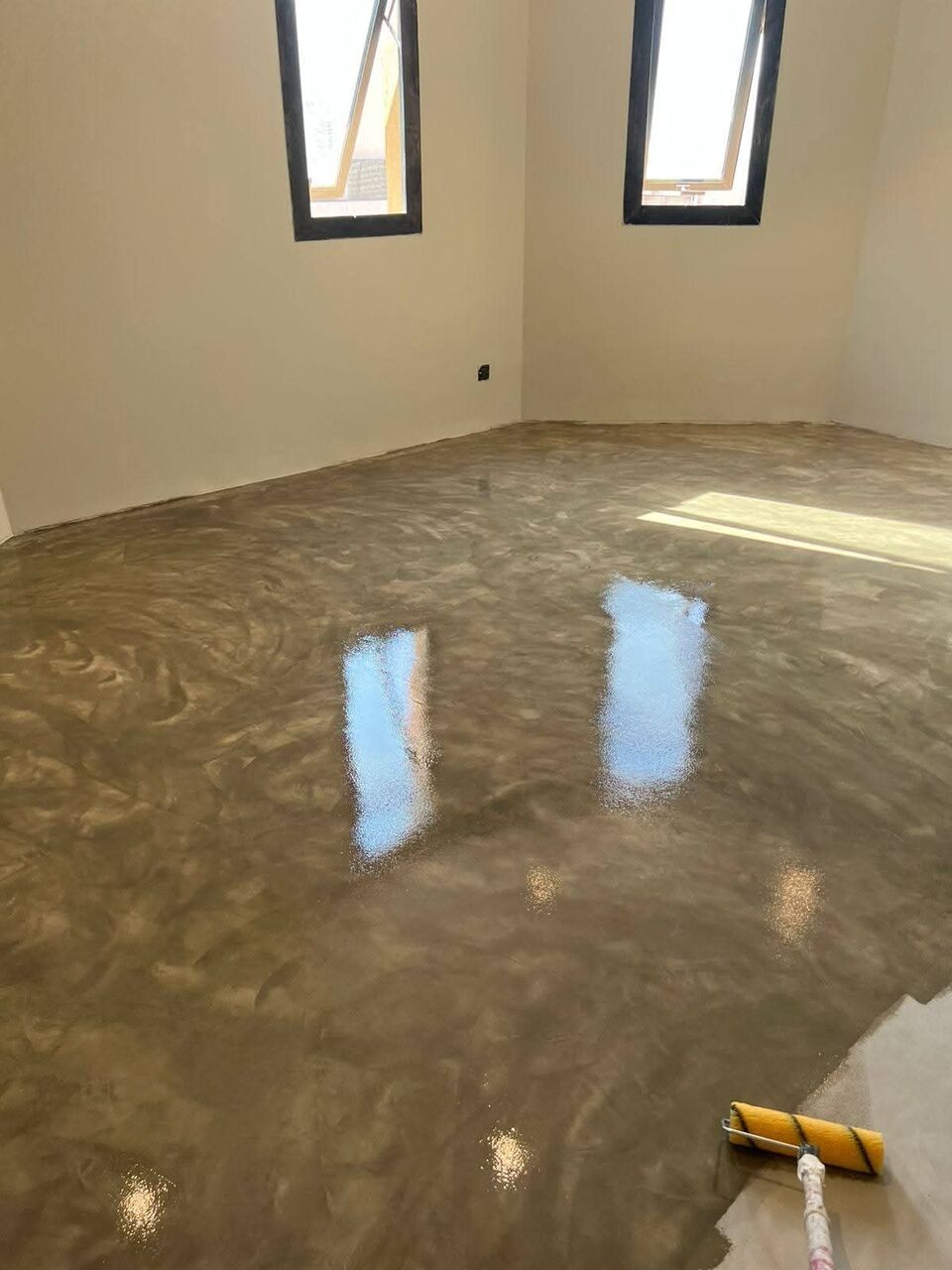 Jeddah, Construction, Mechanical Power Trowel, Leveling Screed & Epoxy Flooring,Industrial,Subcontractor
