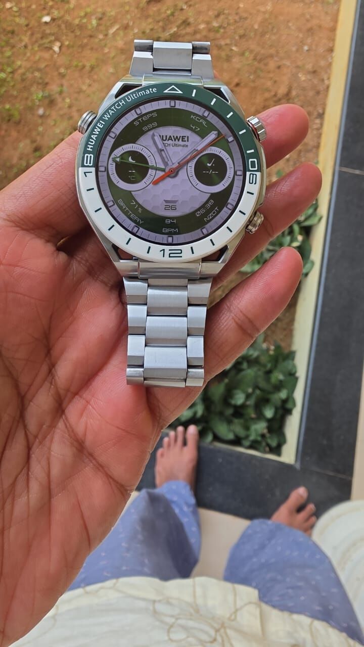 King Abdullah Financial District, Watches, SAR 1500,  Huawei Watch Ultimate (green)