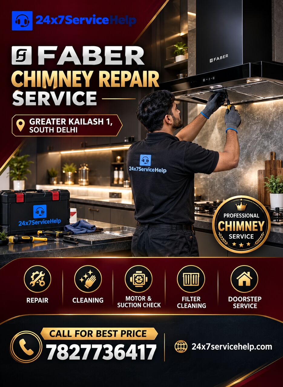 Kabul, Appliance Repair, Faber Chimney Repair Service In Greater Kailash 1 South Delhi &ndash; Professional Kitchen Care