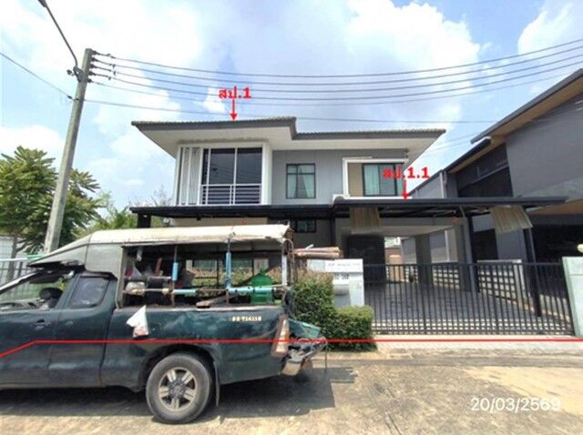 Bangkok, Real Estate For Sale, THB 5000000,  3 BR,  63 Sq. Feet,  ขายบ้านเดี่ยวปทุมธานี โครงการ พฤก