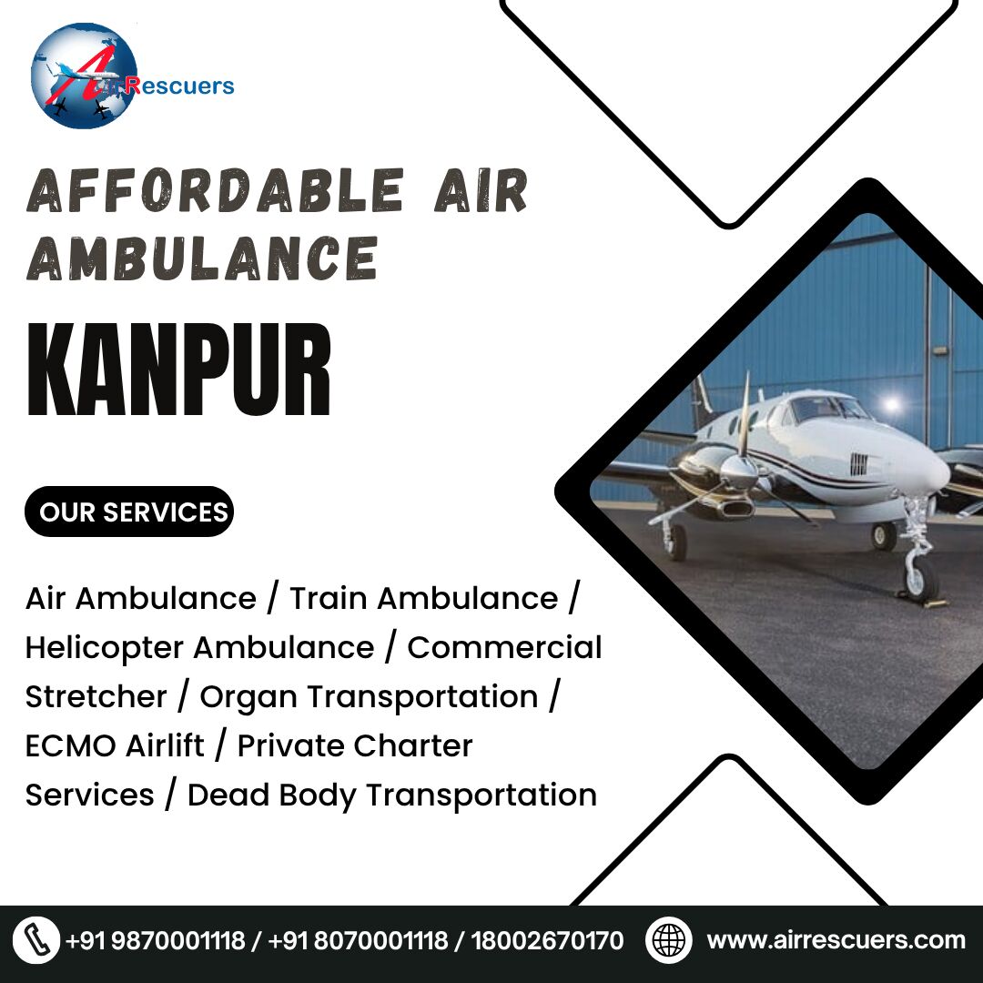 Mumbai, Health, Critical Care Air Ambulance Service In Kanpur