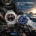 USD 899,  Sport Dive Watches For Men: Tough, Stylish & Made To Be Noticed