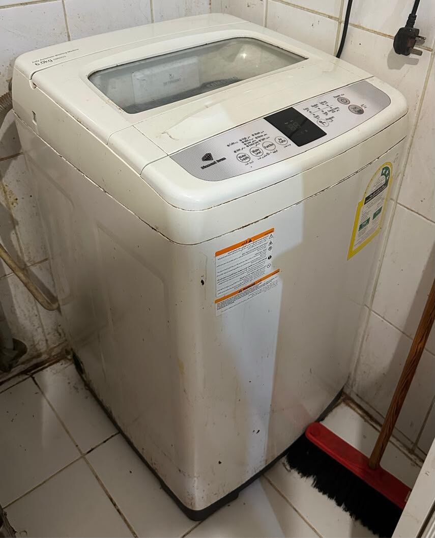 Al Aziziyah, Household Items, SAR 850,  Hosuehold Items - 6 Kg Samsung Washing Machine,cylinder With Cooking Range,Cupboard & Plas