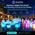 CAD 2850,  Hosting A Night-Time Event? Try Glowing Furniture For Parties